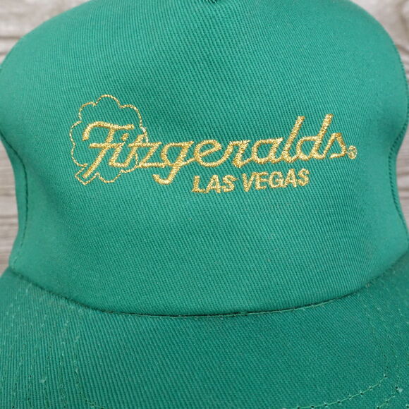 VINTAGE FITZGERALD'S LAS VEGAS CASINO SNAPBACK BASEBALL HAT CAP 80s 90s - Picture 2 of 9